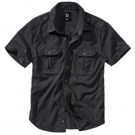мъжка,риза,с,къс,ръкав,мъжки,ризи,brandit,vintage,short,sleeve,shirt,black