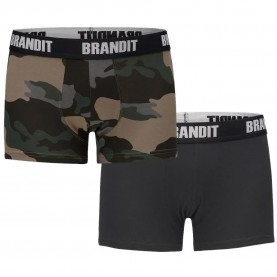 боксерки,мъжко,бельо,brandit,logo,boxers,2,units,green,(dark,camo,black)
