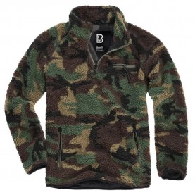 яке,мъжки,якета,brandit,teddy,troyer,jacket,woodland,(green)