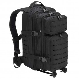 Раница Brandit US Cooper Lasercut M 25L backpack - Black (Black) раница,раници,brandit,us,cooper,lasercut,m,25l,backpack,black,(black)