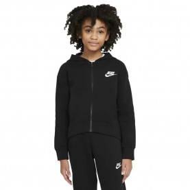 поларена,блуза,детски,блузи,nike,sportswear,club,fleece,full,zip,sweatshirt,black