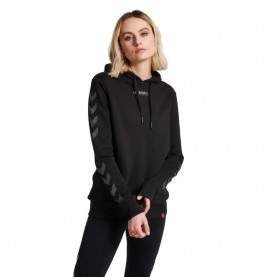 суичър,дамски,блузи,hummel,legacy,hoodie,black,(black)