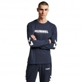 тениска,мъжки,тениски,hummel,legacy,long,sleeve,t,shirt,blue,(blue,nights)