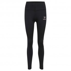 клин,дамски,клинове,дамски,чорапогащи,и,клинове,hummel,paris,high,waist,leggings,black,woodrose,(black)