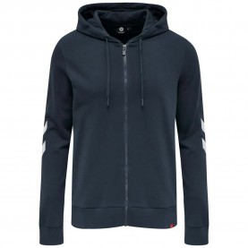 блуза,дамски,блузи,hummel,legacy,full,zip,sweatshirt,blue,(blue,nights)
