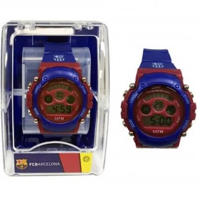 часовник,часовници,seva,import,fc,barcelona,digital,watch,blue,(blue)