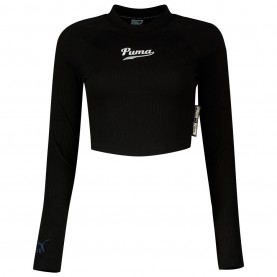 дамска,тениска,дамски,тениски,puma,team,ribbed,short,sleeve,t,shirt,black