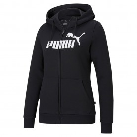 дамски,горнища,с,качулка,дамски,горнища,с,цип,puma,essential,logo,black