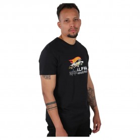 тениска,мъжки,тениски,alpha,industries,rodger,dodger,short,sleeve,t,shirt,black,(black)