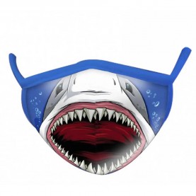 други,аксесоари,wild,republic,wild,smiles,shark,mouth,protective,mask,blue,(blue,red)