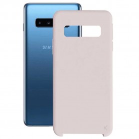 други,аксесоари,ksix,samsung,galaxy,s10,plus,silicone,phone,case,pink,(pink)