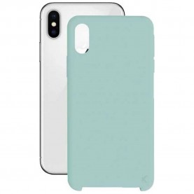 други,аксесоари,ksix,iphone,x,xs,silicone,phone,case,turquoise,(green)