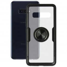 други,аксесоари,ksix,samsung,galaxy,s10,e,silicone,phone,case,clear,(clear,black)