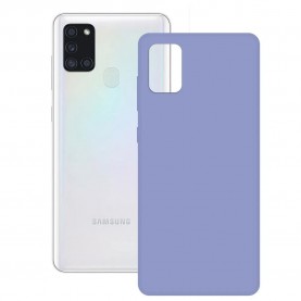 други,аксесоари,ksix,samsung,galaxy,a21s,silicone,phone,case,lavender,(purple)