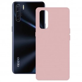 други,аксесоари,ksix,oppo,a91,silicone,phone,case,pink