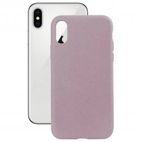 други,аксесоари,ksix,iphone,x,ecological,cover,pink,(purple)
