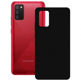 други,аксесоари,ksix,samsung,galaxy,a02s,silicone,phone,case,black,(black)