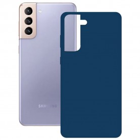 други,аксесоари,ksix,samsung,galaxy,s21,plus,silicone,phone,case,blue
