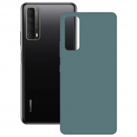 други,аксесоари,ksix,huawei,p,smart,2021,silicone,phone,case,green