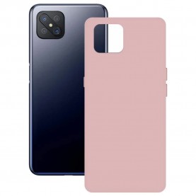 други,аксесоари,ksix,oppo,reno,4z,5g,silicone,phone,case,pink
