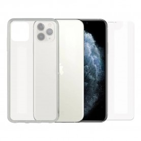 други,аксесоари,contact,iphone,11,pro,max,case,and,glass,protector,9h,clear,(clear)