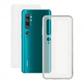 други,аксесоари,contact,xiaomi,mi,10,case,and,glass,protector,9h,clear,(clear)
