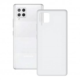 други,аксесоари,contact,samsung,galaxy,a42,5g,silicone,phone,case,clear,(white)