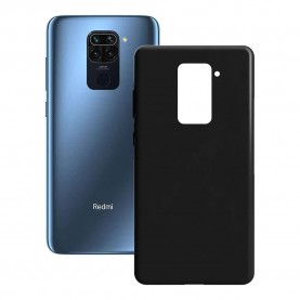 други,аксесоари,contact,xiaomi,redmi,note,9,silicone,phone,case,black,(black)