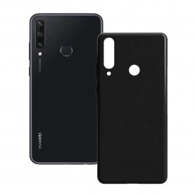 други,аксесоари,contact,huawei,y6p,silicone,phone,case,black,(black)