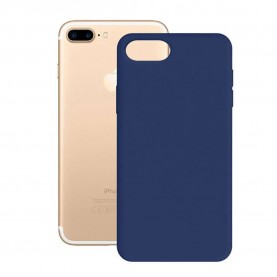 други,аксесоари,contact,iphone,7,plus,8,plus,silicone,phone,case,blue