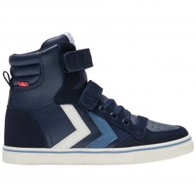 маратонки,детски,маратонки,hummel,slimmer,stadil,trainers,black,iris,(blue)