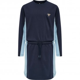 рокля,детски,поли,и,рокли,hummel,baele,dress,blue,(chocolate,truffle)