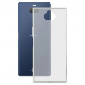 други,аксесоари,ksix,sony,xperia,10,plus,silicone,phone,case,clear,(clear)