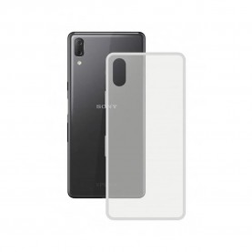 други,аксесоари,ksix,sony,xperia,l3,silicone,phone,case,clear,(clear)