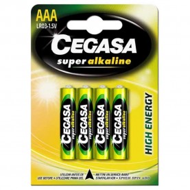 батерии,cegasa,1x4,super,alkaline,aaa,alkaline,battery,green,(green,yellow)