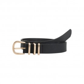 колан,колани,pieces,lea,belt,black,detail,black,w,gold,(black)