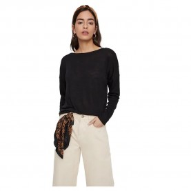 тениска,дамски,тениски,pieces,nollie,long,sleeve,t,shirt,black,(black)