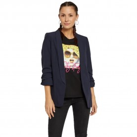 сако,дамски,сака,pieces,boss,3,4,blazer,night,sky,(blue)
