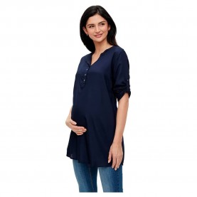 туника,дамски,блузи,дамски,ризи,mamalicious,mercy,maternity,tunic,blouse,blue,(navy,blazer)