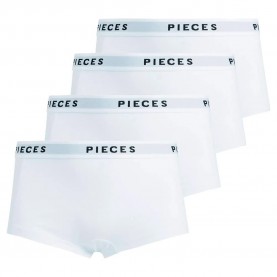 боксерки,дамско,бельо,дамски,бикини,и,танкини,pieces,logo,boxers,4,units,white,(bright,white)