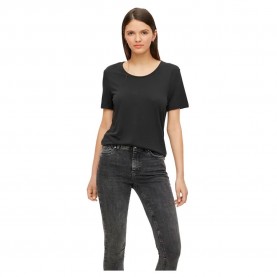 тениска,дамски,тениски,pieces,kamala,short,sleeve,t,shirt,black