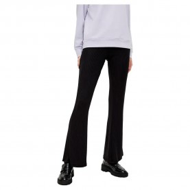 панталони,дамски,панталони,pieces,toppy,mid,waist,flared,pants,black,(black)