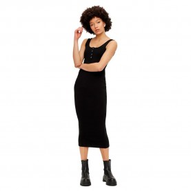 рокля,дамски,поли,и,рокли,pieces,kitte,midi,dress,black