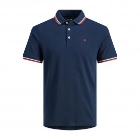 сако,мъжки,блузи,с,яка,jack,&,jones,paulos,short,sleeve,polo,navy,blazer,detail,slim,fit,(blue)