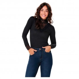 тениска,дамски,тениски,jdy,rine,long,sleeve,high,neck,t,shirt,black,(black)