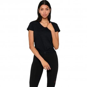 тениска,дамски,тениски,only,play,performance,athletic,short,sleeve,v,neck,t,shirt,black,(black,print,w.,black,red)