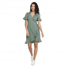 панталони,тип,чино,дамски,поли,и,рокли,only,olivia,wrap,short,dress,chinois,green,aop,black,spot,(green)