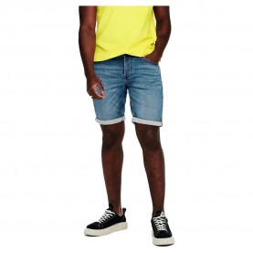 Къси панталони Only & sons Ply Pk 8585 denim shorts - Blue (Blue Denim) къси,панталони,мъжки,панталони,дамски,панталони,only,&,sons,ply,pk,8585,denim,shorts,blue,(blue,denim)