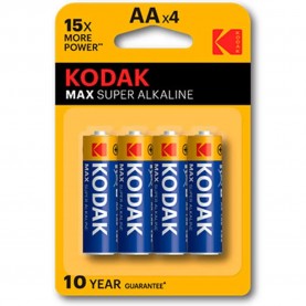 батерии,kodak,max,aa,alkaline,battery,4,units,blue,(yellow)