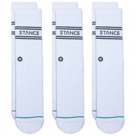 чорапи,мъжки,чорапи,stance,basic,crew,socks,3,pairs,white